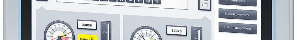Écran tactile API INC 12" Siemens SIMATIC HMI TP1200 Comfort, 24VDC, TFT 