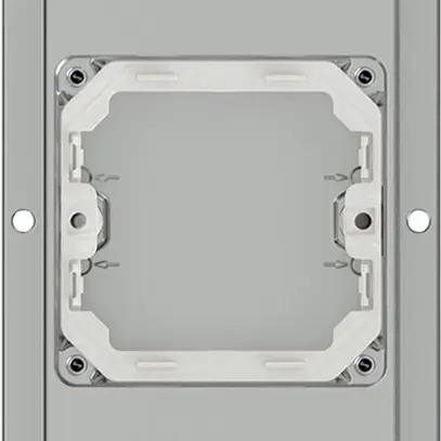 En-tête AP Feller ELEMENT 3×1 aluminium 2 entrées 