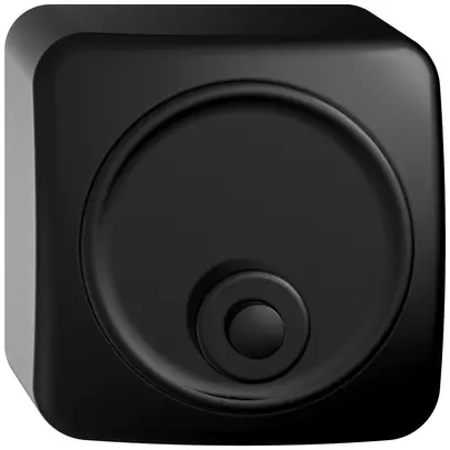 Contact à poussoir de sonnerie AP STANDARDdue SNAPFIX® 6A 250V no 