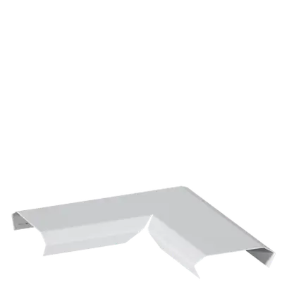 Copertura per angolo piatto 90° canale C, Lanz, grigio chiaro 