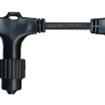 Cavo distributore System LED Extra, 2m, nero, con 20 partenze da avvitare 