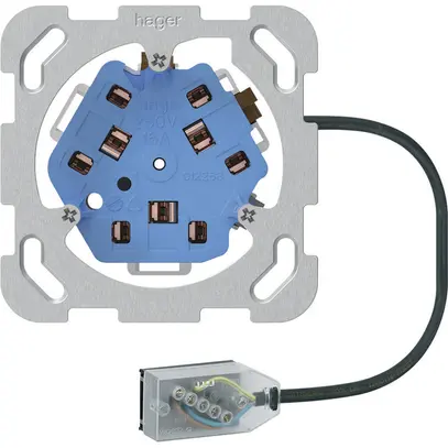 Prise INC 3×type 13/23 Hager, L3, Technofil 