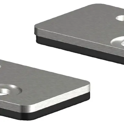 Adapter Rittal VX 8660.711 für VX Sockel Edelstahl 