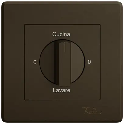 UP-Montageset EDIZIO.liv SNAPFIX® f.Drehschalter m.Griff 0-Cuc-0-Lav.br 