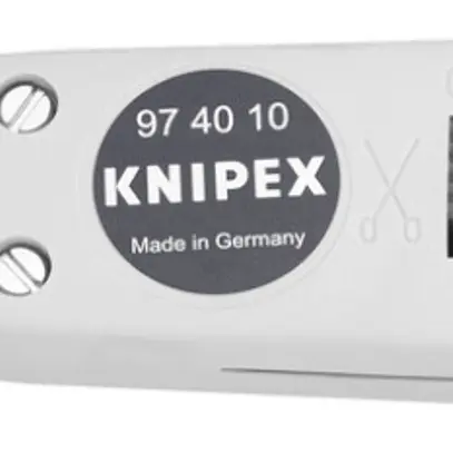 Outil de connexion KNIPEX, Ø 0.4…0.8 mm, résistant aux chocs 