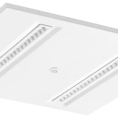 Plafonnier INC LED Sylvania OptiClip 625 PIR 27W 3300lm 840 IP40 VAR blanc 