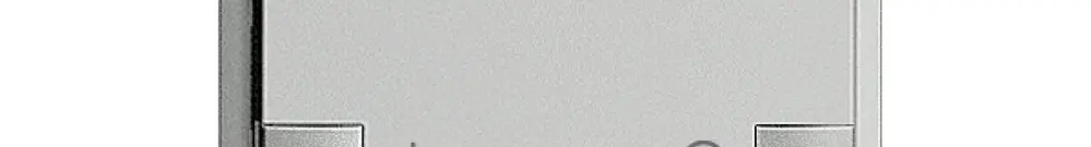 Kit frontal ON-OFF 1c/1t ZEP 60×60mm silver 