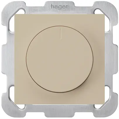 Variatore rotativo stazione secondaria INC Hager kallysto beige 