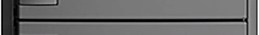 Pulsante univ. INC 4×1t mors. innest. EDIZIOdue grigio scuro, con LED 