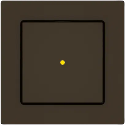 Leuchtdruckschalter EDIZIO.liv SNAPFIX® 6/1L Frontlinse KS gelb br 