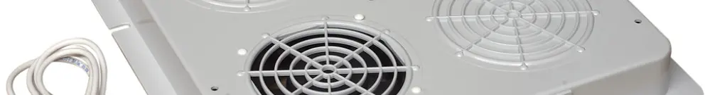 Système de ventilation p.toit avec 2 ventilateurs, 380×380mm 