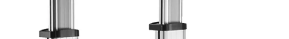 Supporto a rotelle per schermo ROLINE 100kg argento 