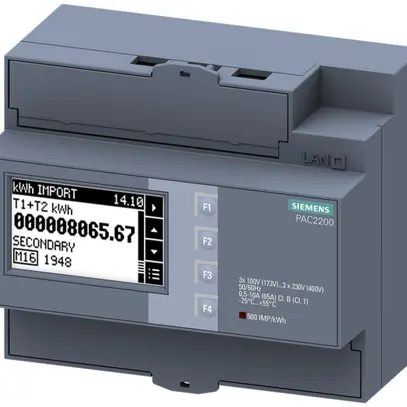 Misuratore di energia Siemens SENTRON PAC2200 65A M-Bus MID a vite 