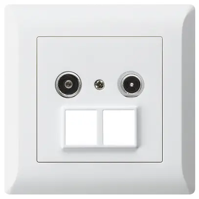 Presa multimedia INC kallysto.line R/TV 11dB 2GHz bianco 