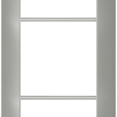 Cadre de recouvrement SIDUS 3×1 gris clair 