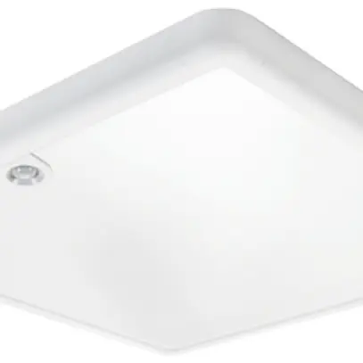 Plafoniera LED SG Sense Surface PIR 28W 3870lm 830 597×597mm bianco 