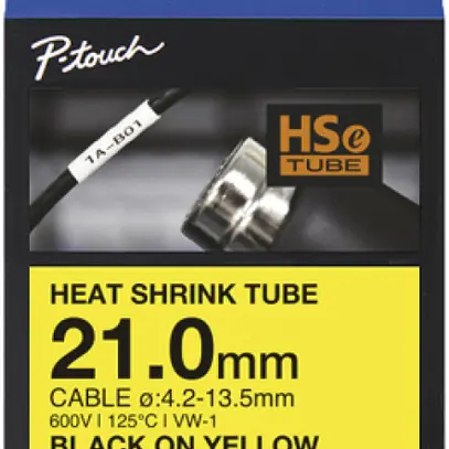 Gaine rétractable Brother HSE-651E 1.5m×Ø21mm pour câble Ø13.5…4.2mm jn-no 