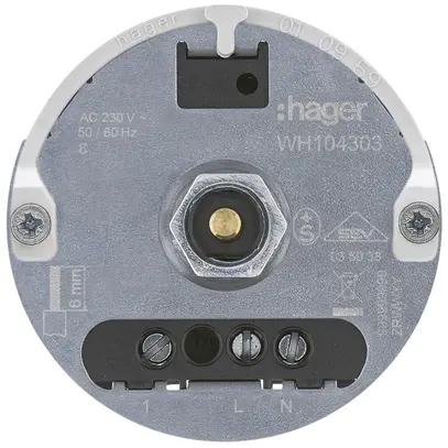 Inserto per variatore rotativo stazione secondaria Hager 