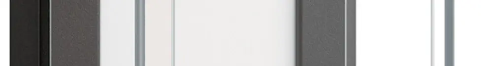 Applique LED Philips Ulyzo 12W 1500lm 827 IP44 nero 