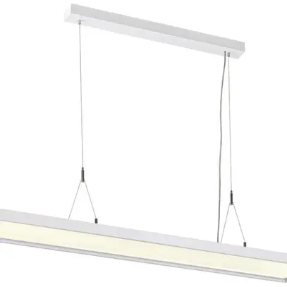 Lampada sospesa LED SLV WORKLIGHT DALI 57W 5000lm 4000K 260×1200mm bianco 