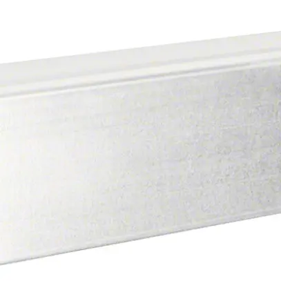Canal d'installation tehalit LFS 60×60×2000mm (l×h×L) acier blanc trafic 
