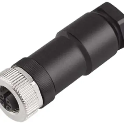 Fiche Weidmüller SAIB prise droite connexion à vis M12 1.5mm² 8…10mm 5L 