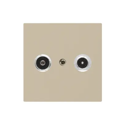 Prise antenne kallysto R/TV montage A 19dB 2GHz beige 