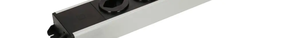 Prise multiple MH POWER LINE 16A 6×T23 5m gris-noir 