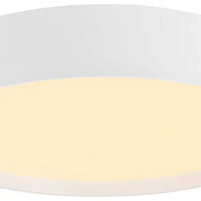 Plafonnier LED SLV DECONA 30 HF 17W 1680lm 927/930 IP44 Ø300mm blanc 