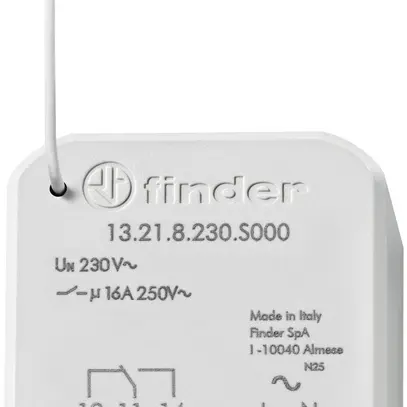 Récepteur radio INC BLISS2, actionneur-commutateur 1-canal, 16A/250V, 868 MHz 
