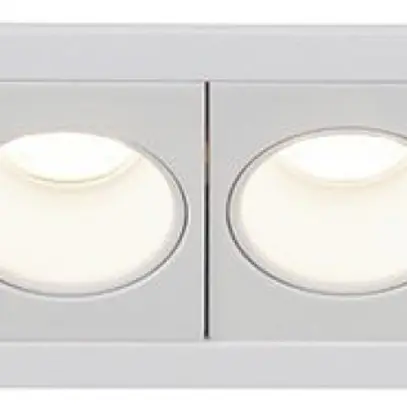 Plafonnier LED INC SLV MILANDOS 4, 8W 650lm 3000K 45° aluminium blanc 