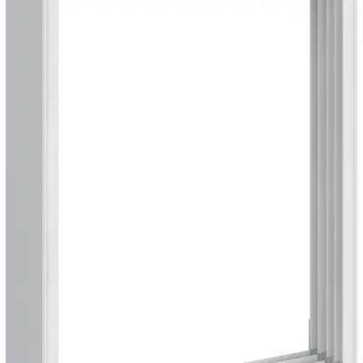 Cadre de montage AP ABB AP624, pour distributeur UK600 2-rangées, blanc 