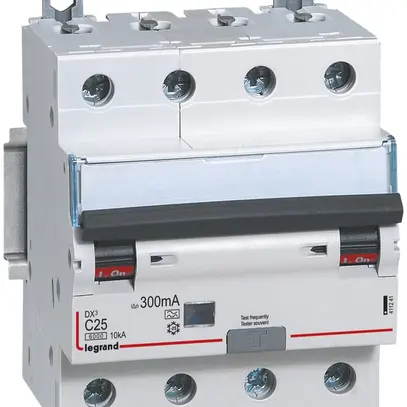 Disjoncteur différentiel Legrand C 4P 20A 6000A 300mA type A 