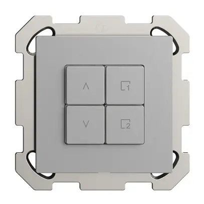 UP-Nebenstelle zu Storenschalter 1K/4T Szene WLAN Edue Wiser silver 