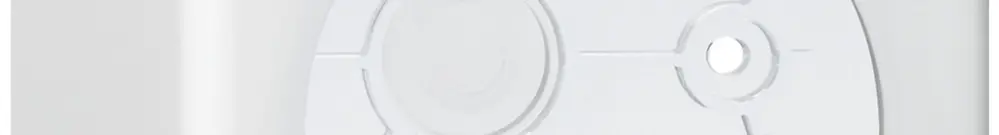Boîtier AP basico blanc h=64mm Ø58mm 