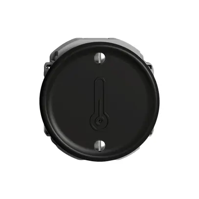 Commande p.capteur de température ambiante STANDARDdue Wiser SNAPFIX® Ø53mm no 
