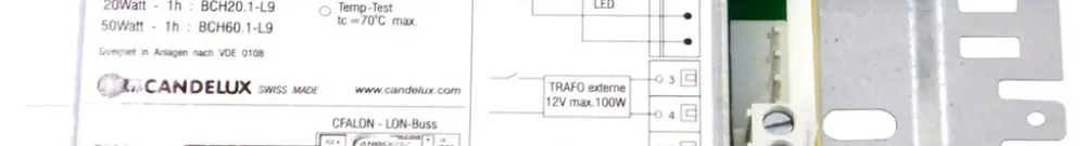 Notlichtelement für Halo 12V/50W 