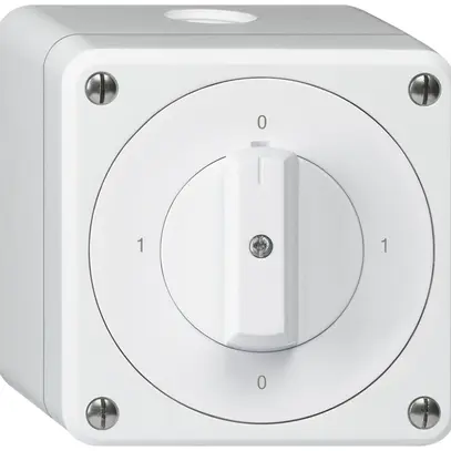 Interrupteur rotatif AP robusto IP55 schéma 0/3P blanc 