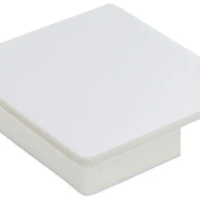 Placca di chiusura BKS NewLine, per set di montaggio FLF 6P, bianco 