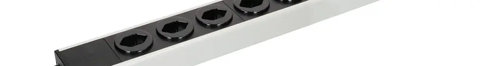 Presa multipla MH POWER LINE 10A 10×T13 1.5m grigio-nero 