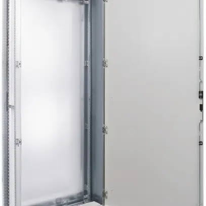 Armoire Hager weber.mes C avec porte en Al 1000×2000×350mm gris clair 