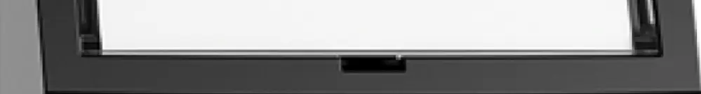 Kit montaggio EDIZIOdue, con cappa di uscita dritta, per 2×RJ45, nero 