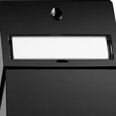 Kit montaggio EDIZIOdue, con cappa di uscita dritta, per 2×RJ45, nero 