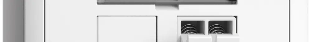 Prise audio AP Push Type EDIZIOdue FX, 1×, kit d'inscription, blanc 