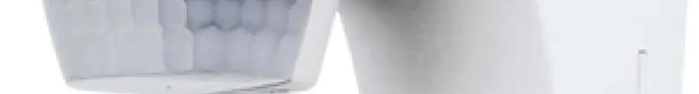 Sensore di movimento/luminosità AP Eltako FABH130 RF, bianco puro 