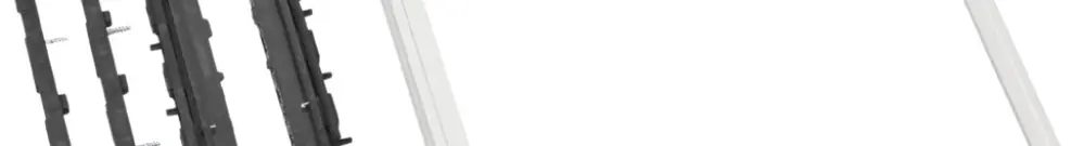 Kit Hager univers N 450×500mm p.9 sectionneurs DIN00 horizontal sur rails 60mm 