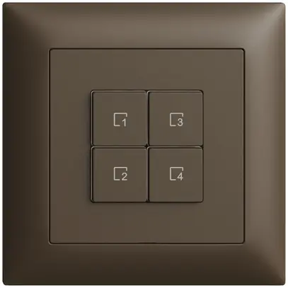 Poussoir scène ENC 4 scènes/4T Edue Wiser coffee 