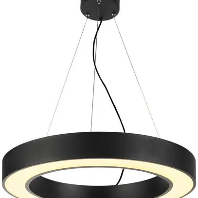 Lampada sospesa LED SLV MEDO RING 60 33W 2200lm 3000K IP20 nero 