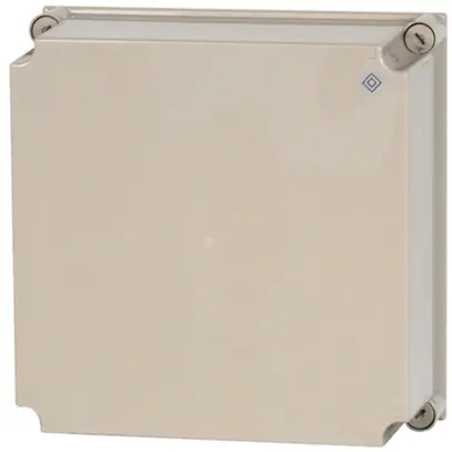 Couvercle Eaton D250-CI44 375×375×150mm RAL7035 gris 