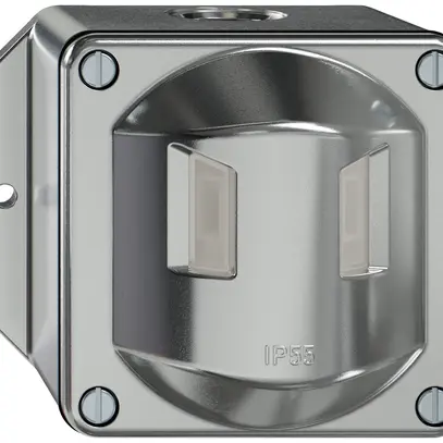 Détecteur de mouvement KNX AP ELEMENT pirios 2-can 180° aluminium 